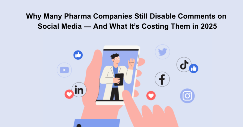 pharma social media comments