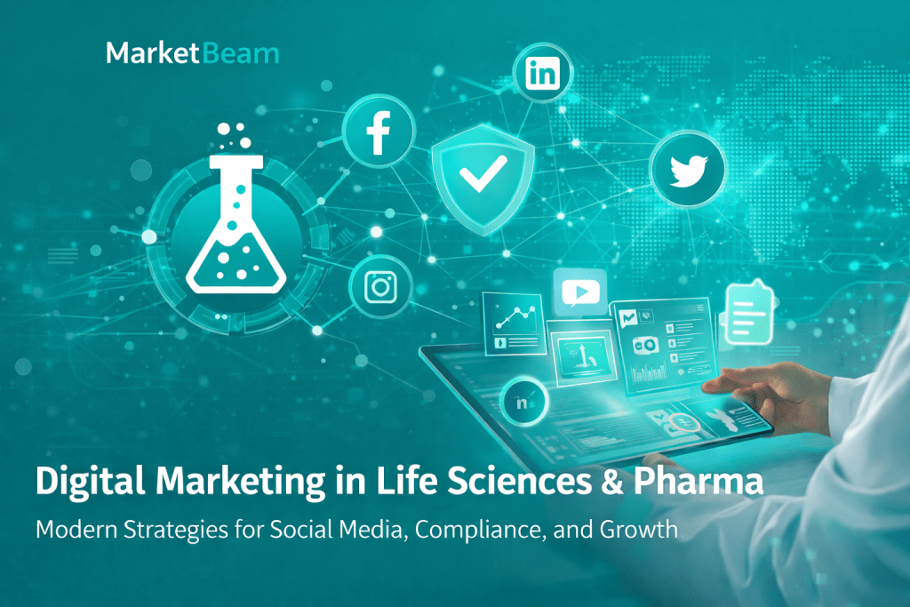 digital marketing in life sciences pharma biotech social media compliance strategy